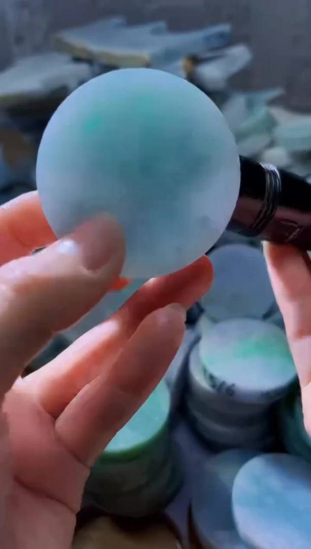 裸石翡翠天然翡翠A货古 南 452