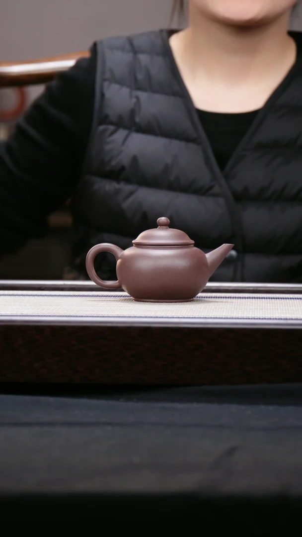 【闪购商品】紫砂茶壶4D水平壶 150cc