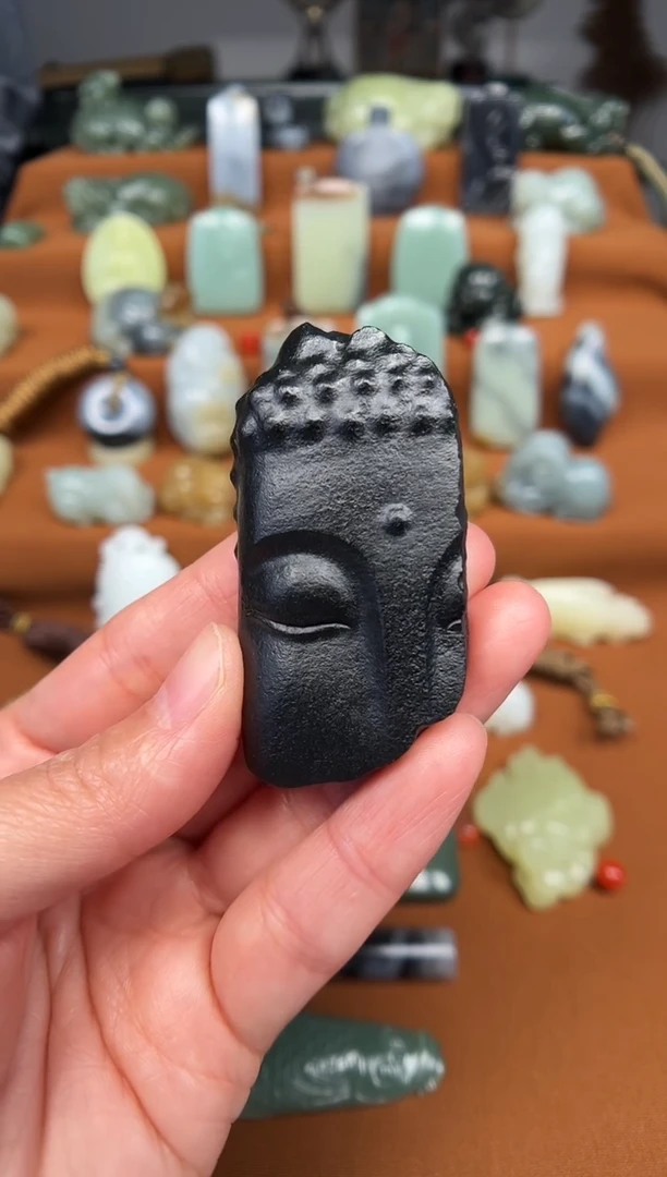 【闪购商品】和田玉颈饰未镶嵌佛首