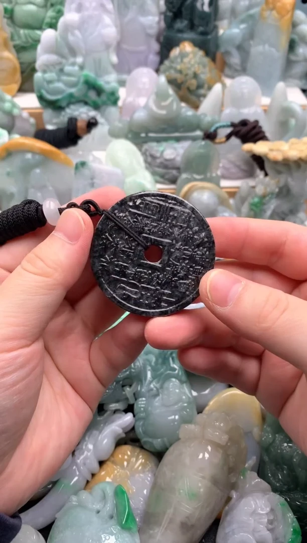 吊坠(不含链)未镶嵌翡翠1