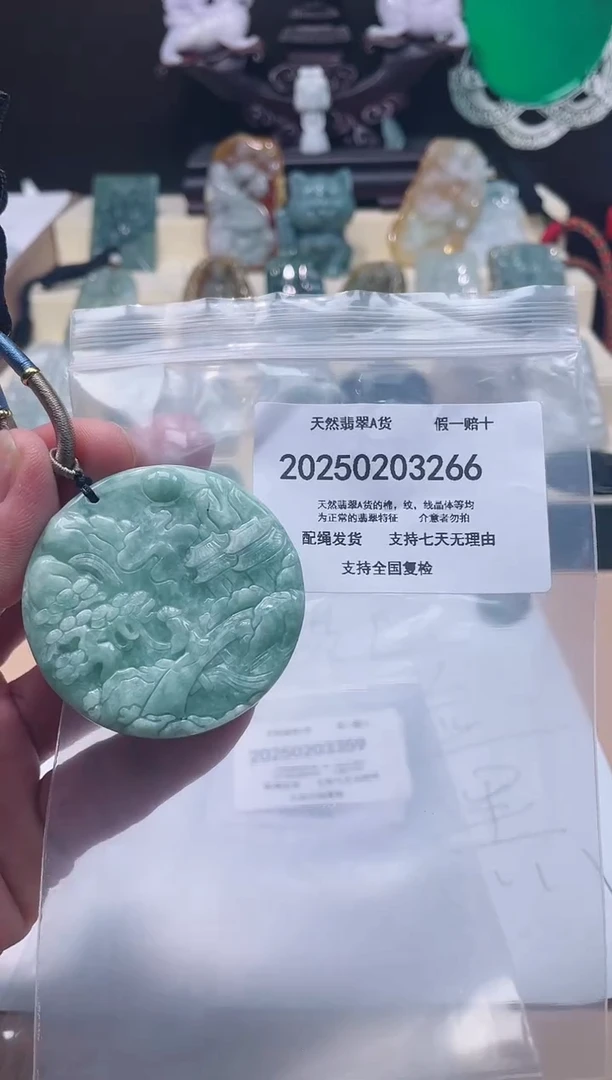 【闪购商品】翡翠颈饰未镶嵌闪购商品8号店200250020025