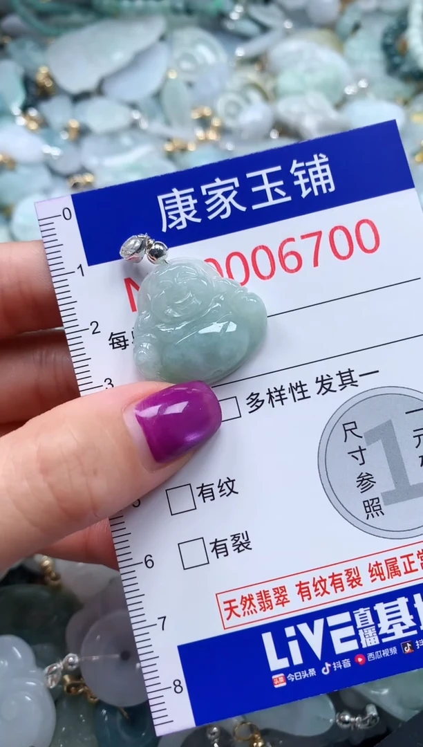 颈饰未镶嵌翡翠6700