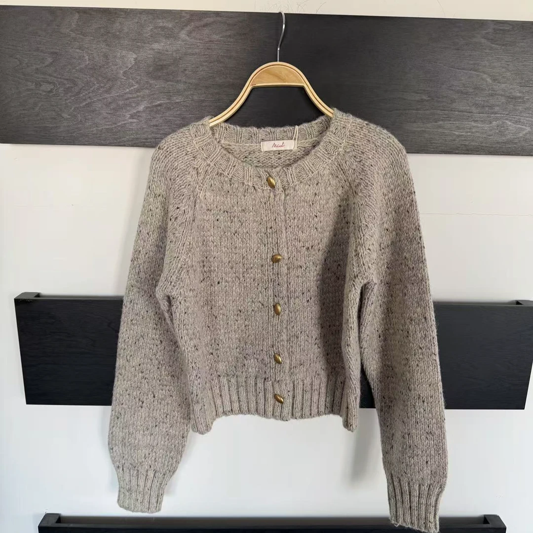 【1.20清清】觅定长袖麻花毛衣M2344