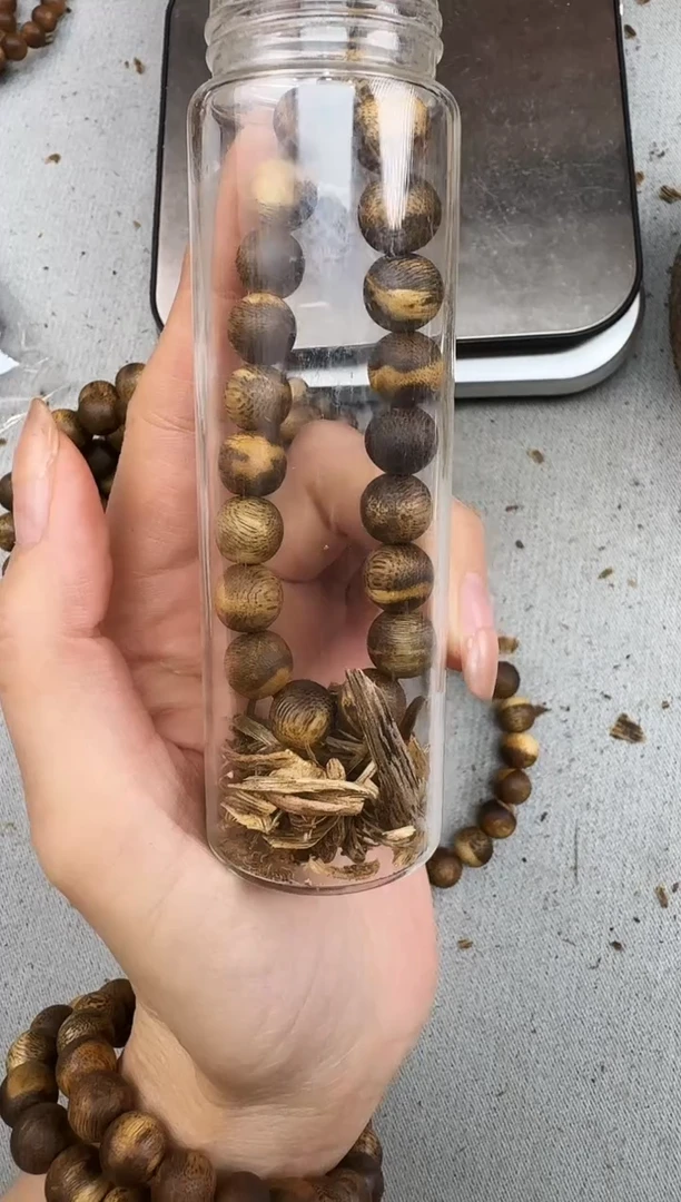 沉香沉香碎屑1008白棋瑕疵圆静静沉香甄选多样性发一