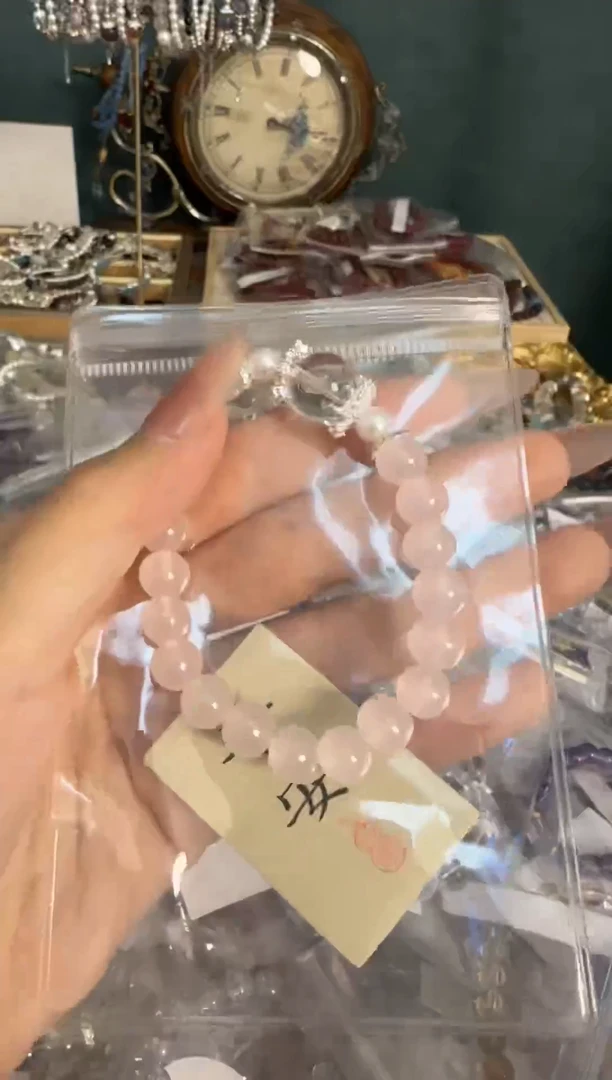 【闪购商品】水晶手链银S925镶嵌水晶 手链 银S925镶嵌