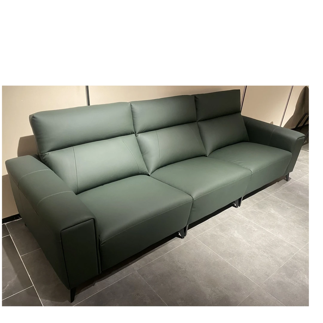 LX-ZS17#  头层黄牛皮 直排沙发 | 薛总专属