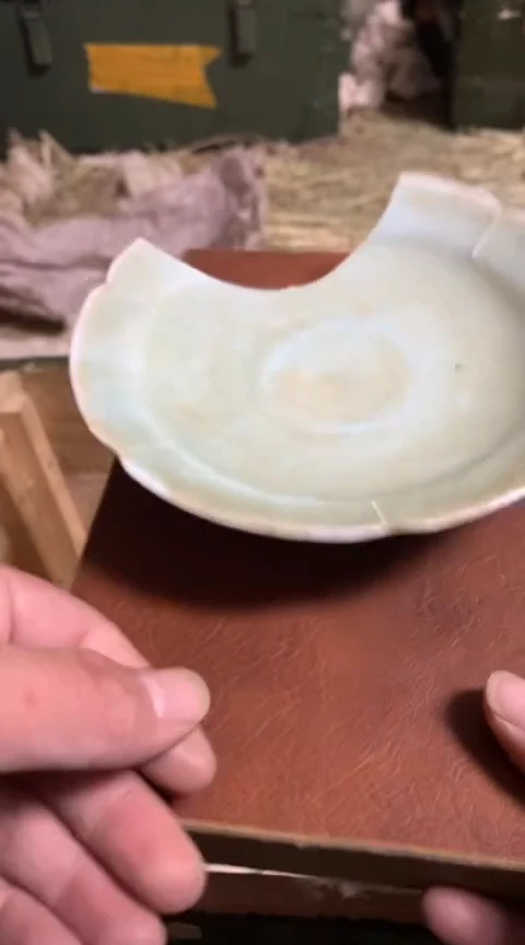 瓷片书画一本一单