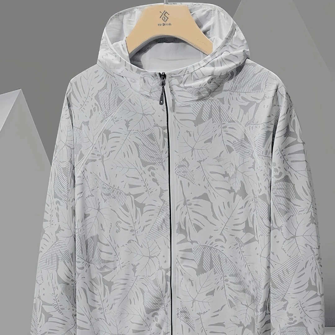 2025网眼防晒衣衬衫款男款 夏季防紫外线透气薄外套钓鱼防晒服