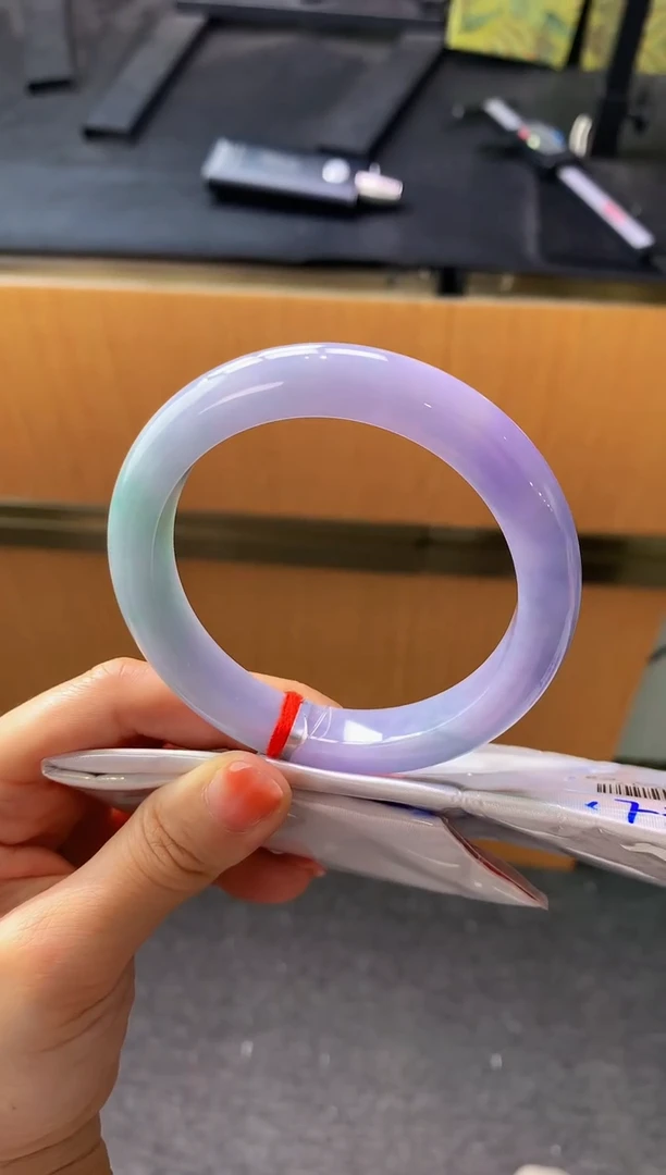 未镶嵌手镯翡翠-F30 圈口58.3