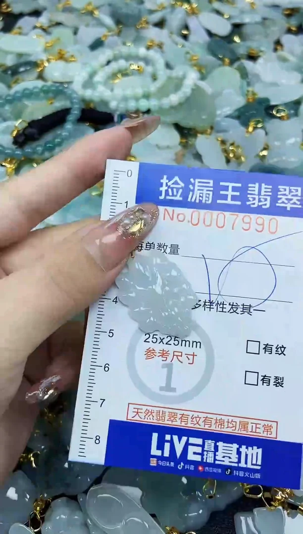 翡翠未镶嵌颈饰天然A货翡翠