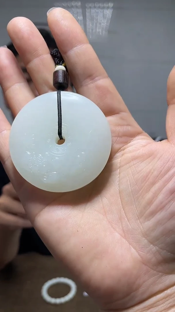 和田玉未镶嵌挂件1