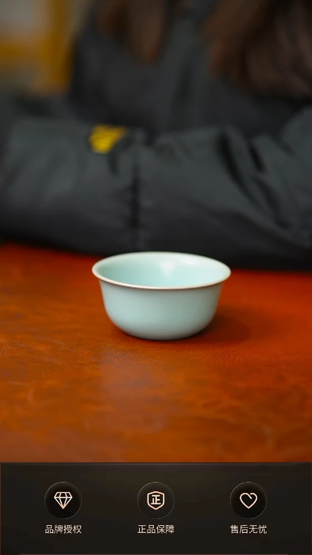 仿古支钉简匠鸡缸杯不完美