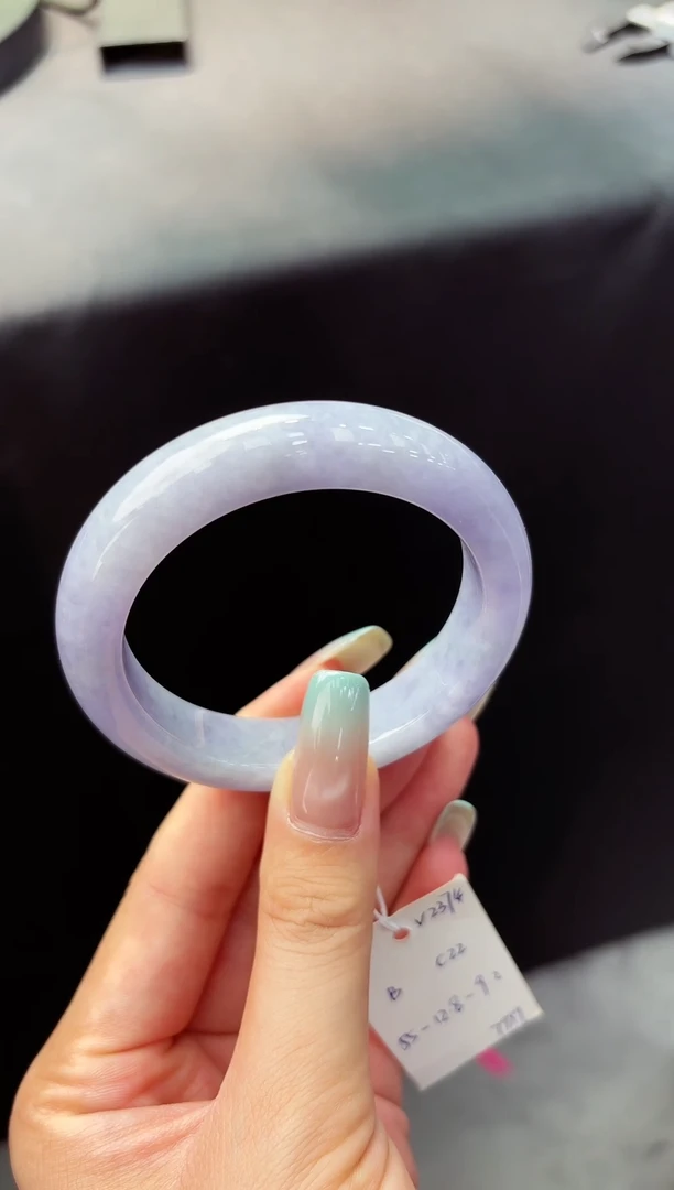 翡翠手镯未镶嵌55正2