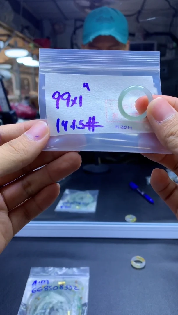 未镶嵌定制翡翠戒圈#99元-毛货需精细抛光