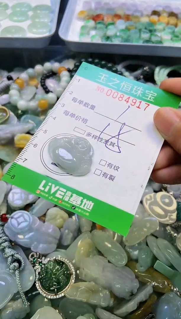 翡翠未镶嵌颈饰闪购0084917