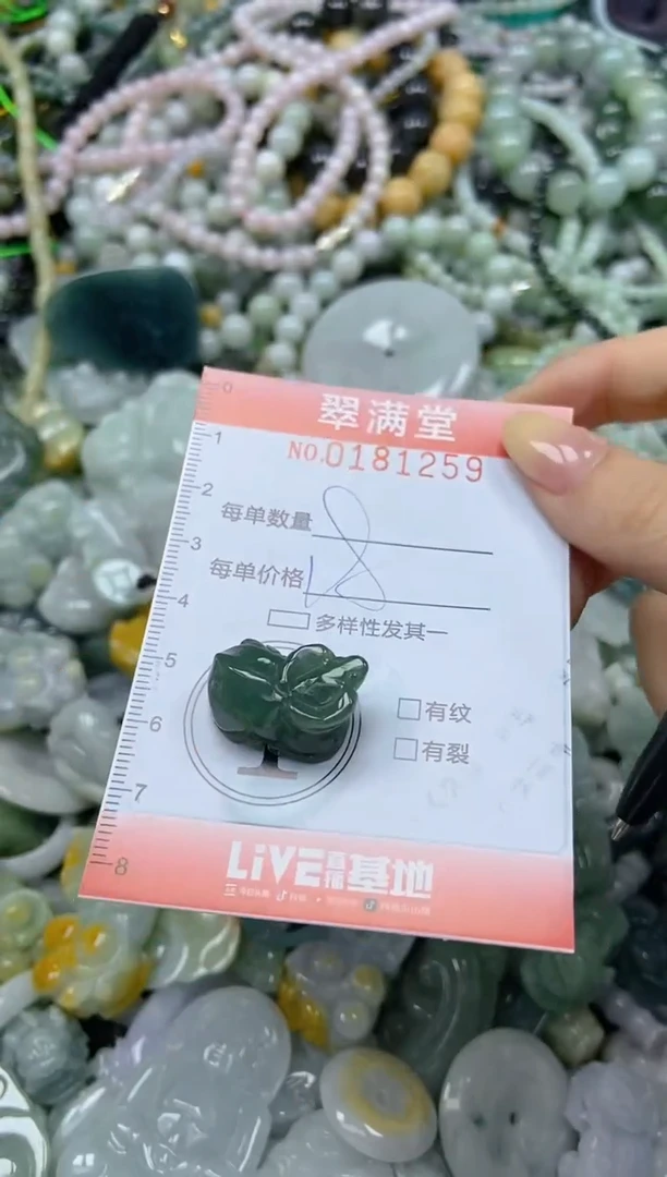 颈饰未镶嵌翡翠闪购0181259
