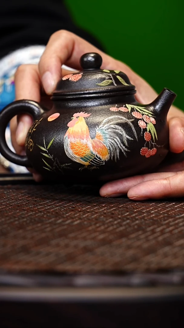 宜兴原矿高端紫砂 百年蠡墅铁精160cc