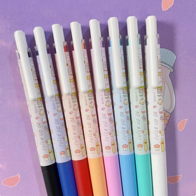日本百乐pilot新款可爱角落生物限定juice up彩色黑色中性笔