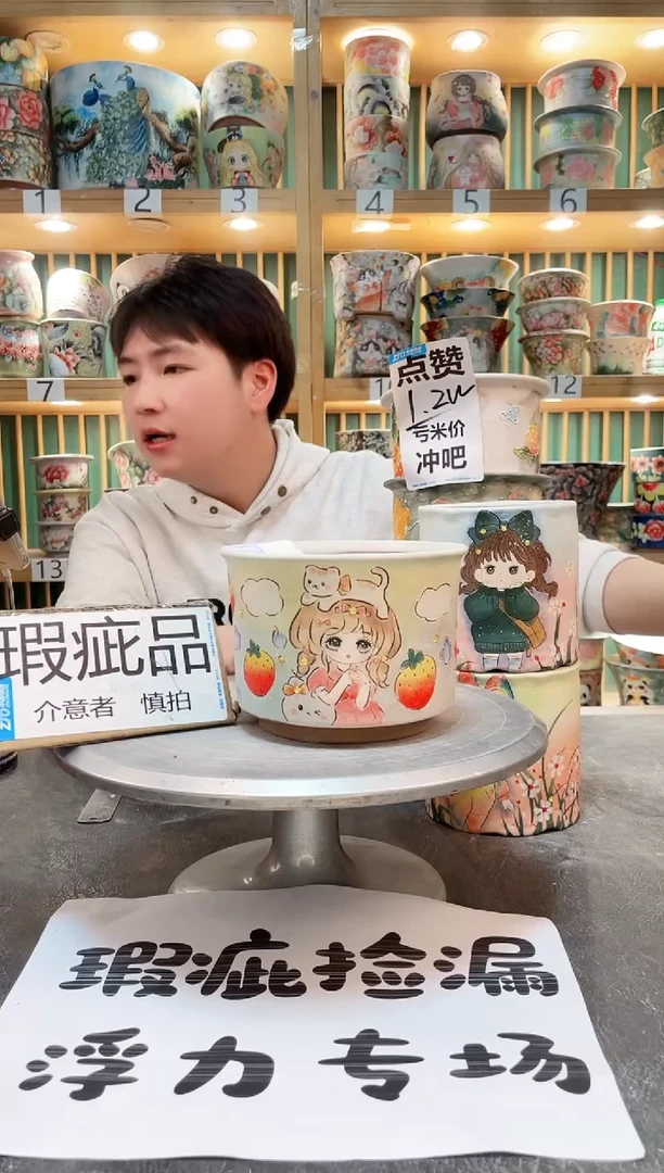 【闪购商品】瓷片默认微瑕一物一拍0219-083