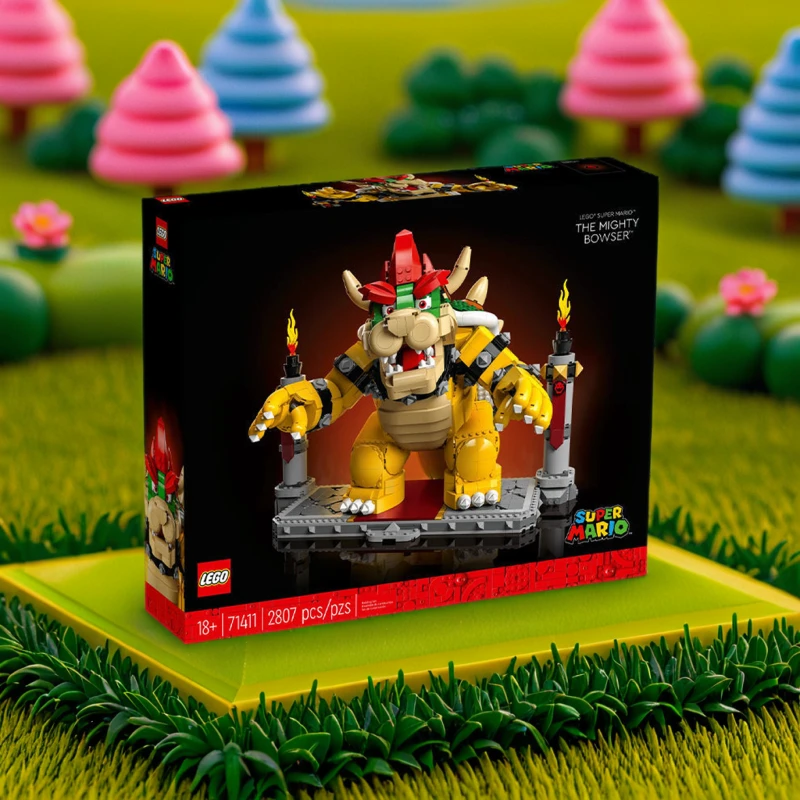 LEGO乐高积木马里奥系列71411强大的酷霸王1盒.