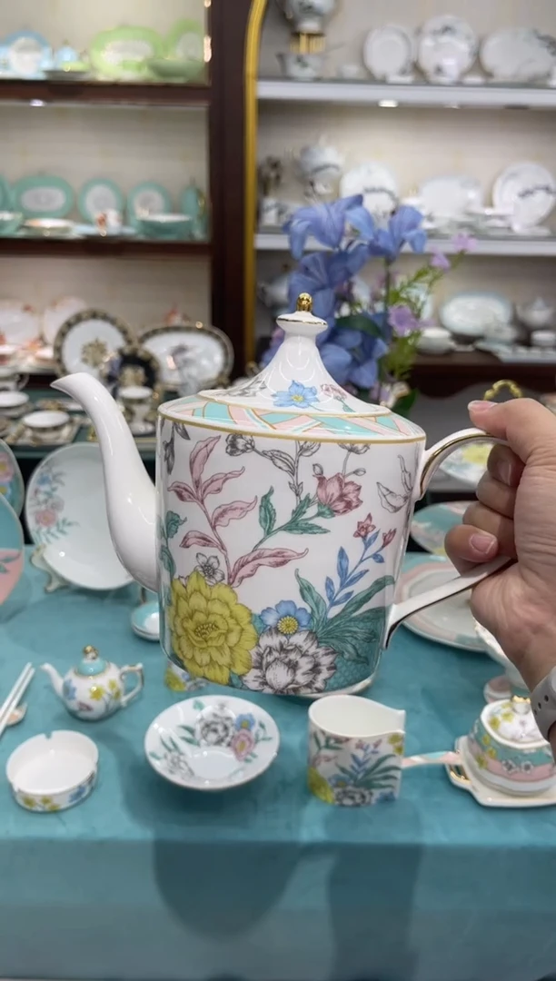 45%以上骨粉骨瓷茶壶