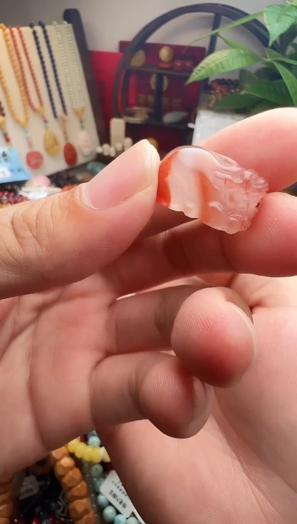 未镶嵌.南红玛瑙艾*（一物一件）009585