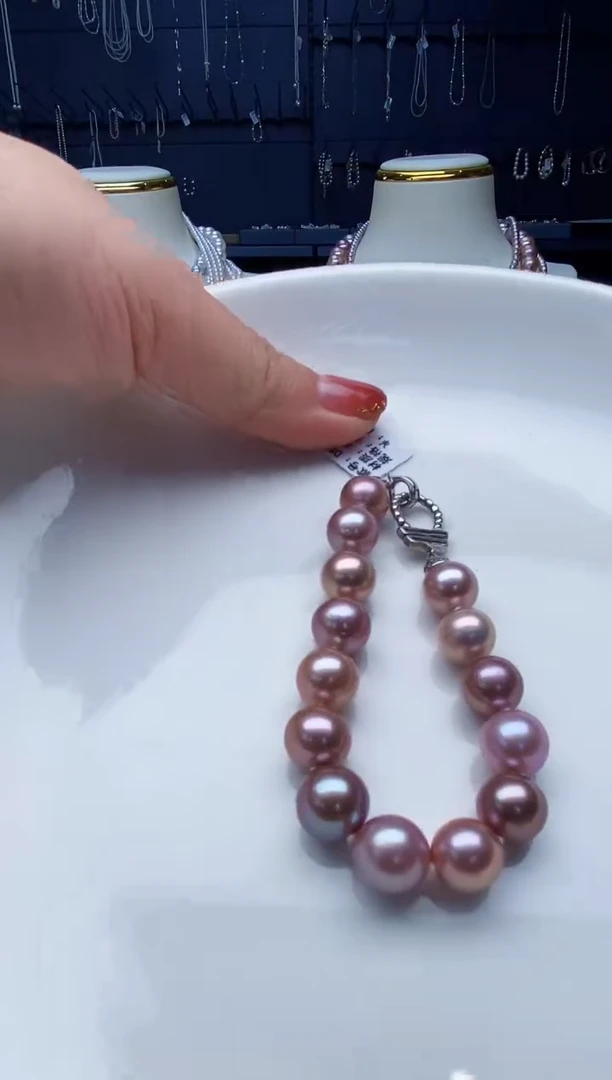 未镶嵌手链淡水珍珠Y淡水手链9-11