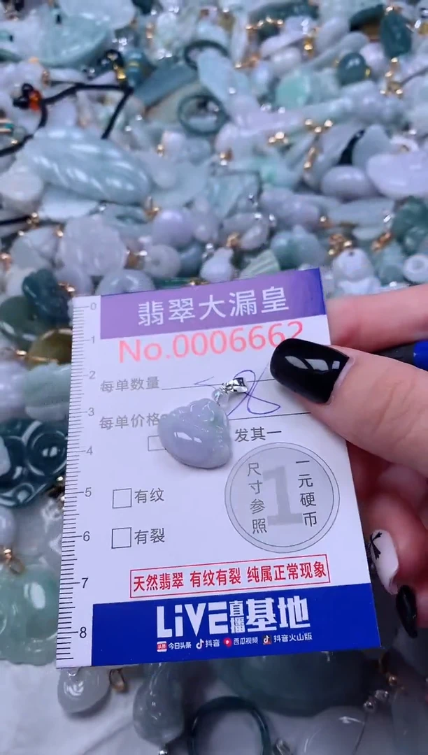 颈饰未镶嵌翡翠6662