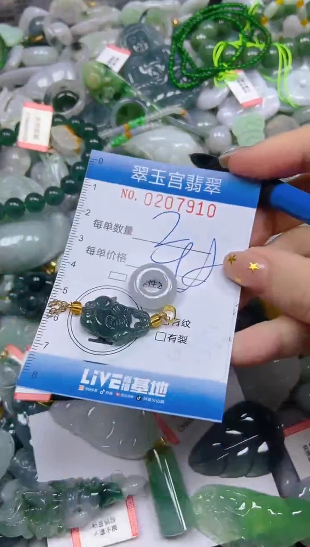 颈饰未镶嵌翡翠闪购C0207910