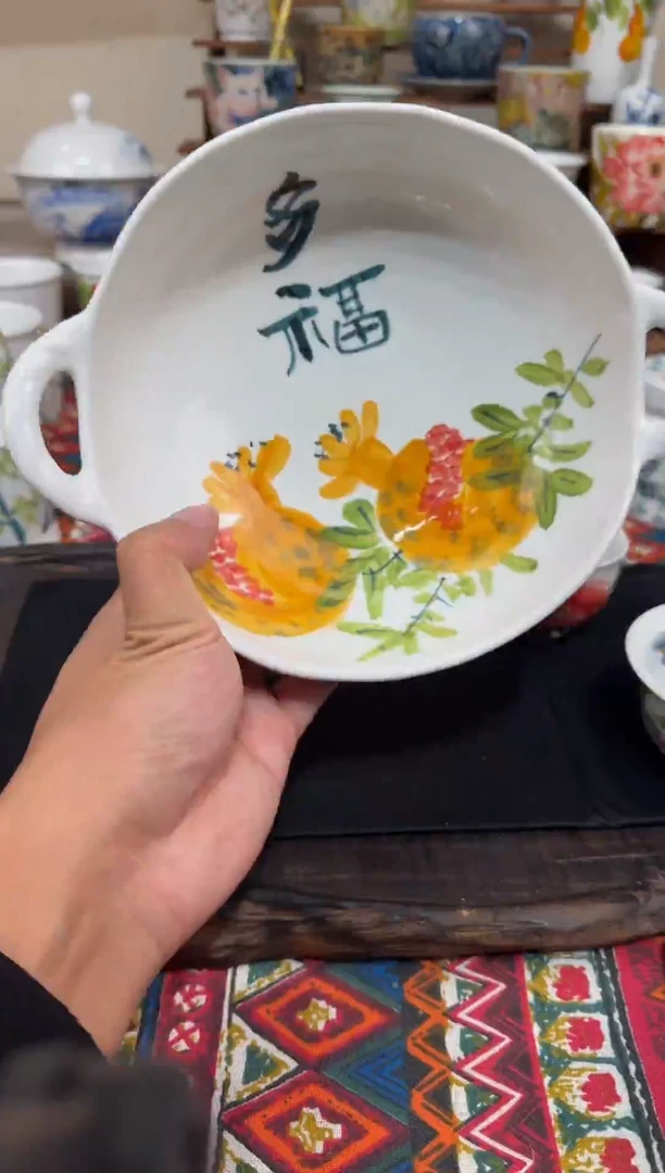 摆件景德镇手绘陶瓷
