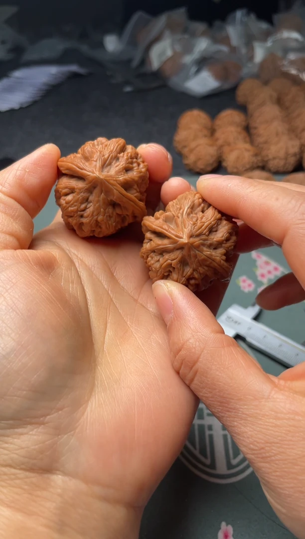 把件文玩核桃w18  凤凰台 35尺