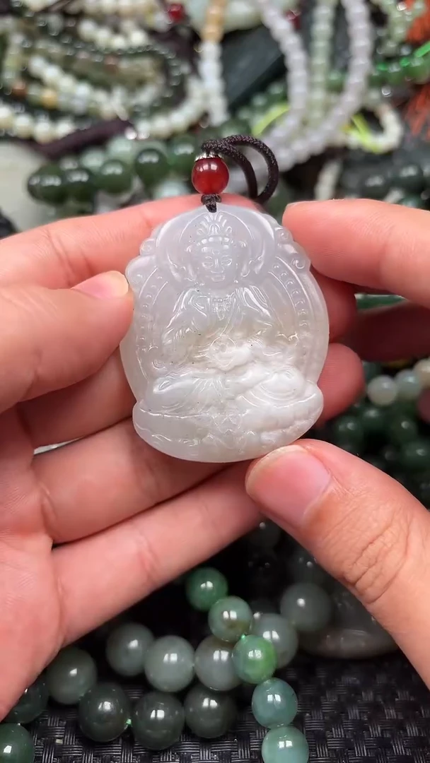 和田玉未镶嵌颈饰1