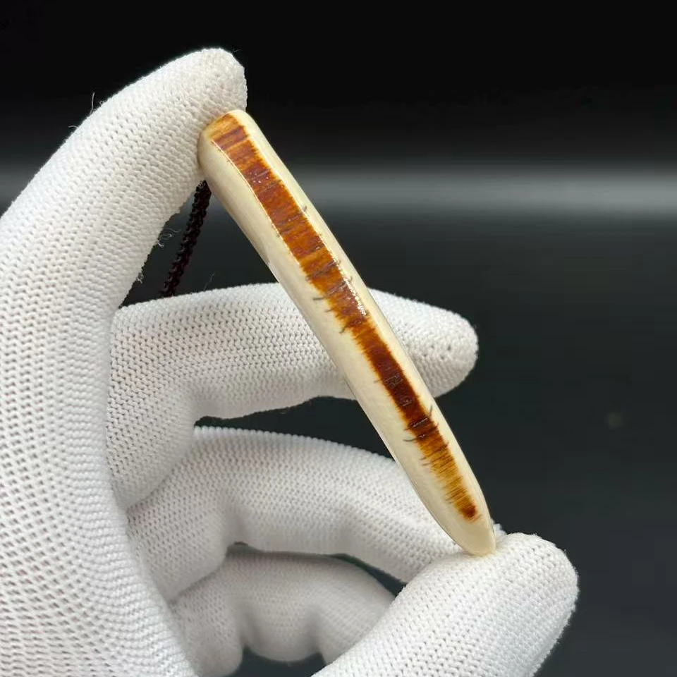 丰骨「猛犸象牙·牙尖」Y235  70*16mm 材质保真 假一罚四