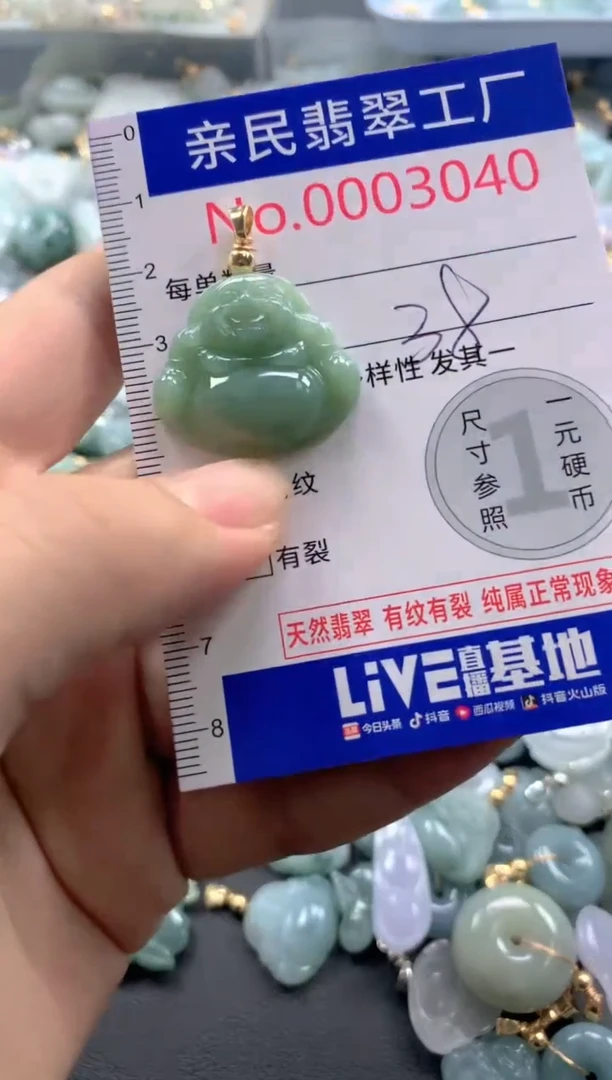 颈饰未镶嵌翡翠3040