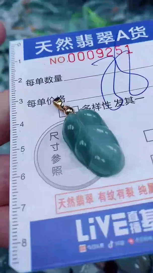 翡翠未镶嵌颈饰00009251