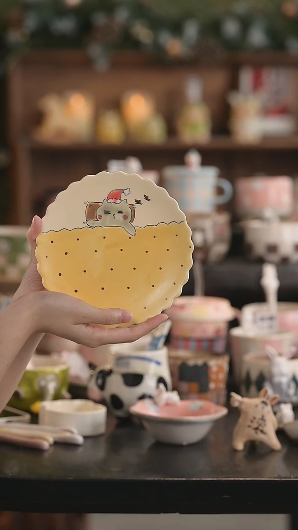 瓷片景德镇原创手作