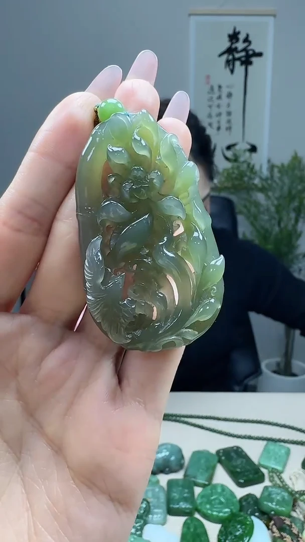 未镶嵌和田玉挂件1