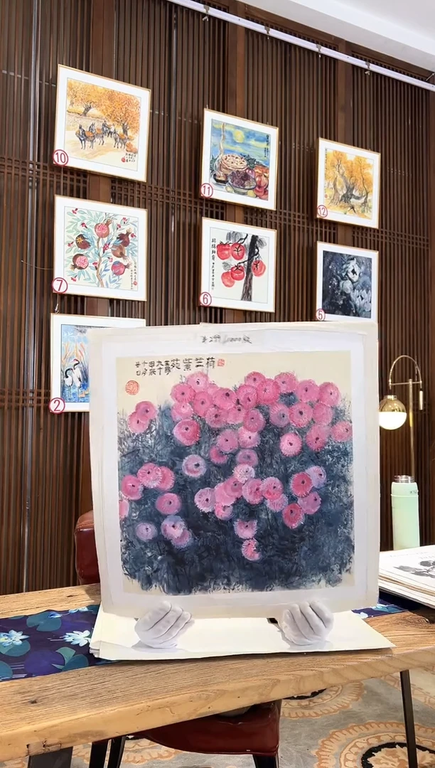 版画耿玉琨名章限量版画S