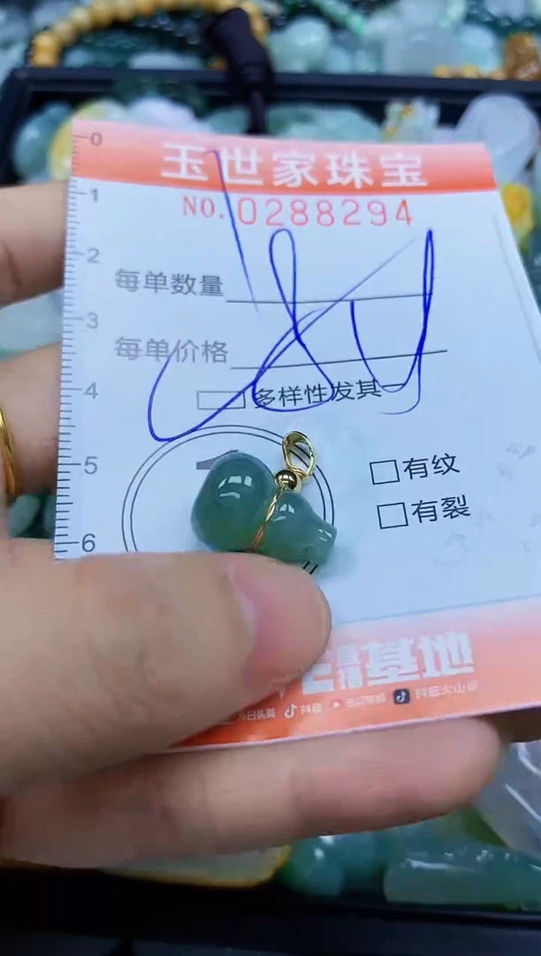 翡翠未镶嵌颈饰闪购0283294多样性发其一