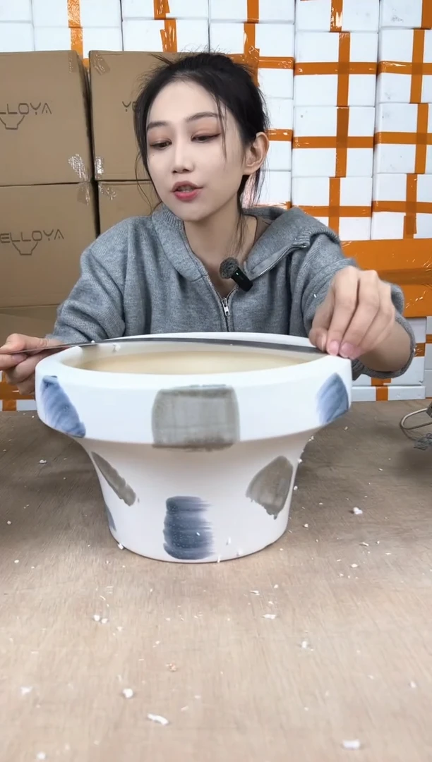火锅刷色白大号26x18