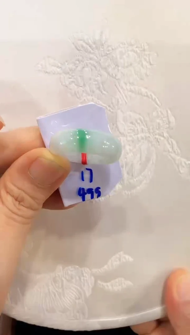 翡翠未镶嵌颈饰国17