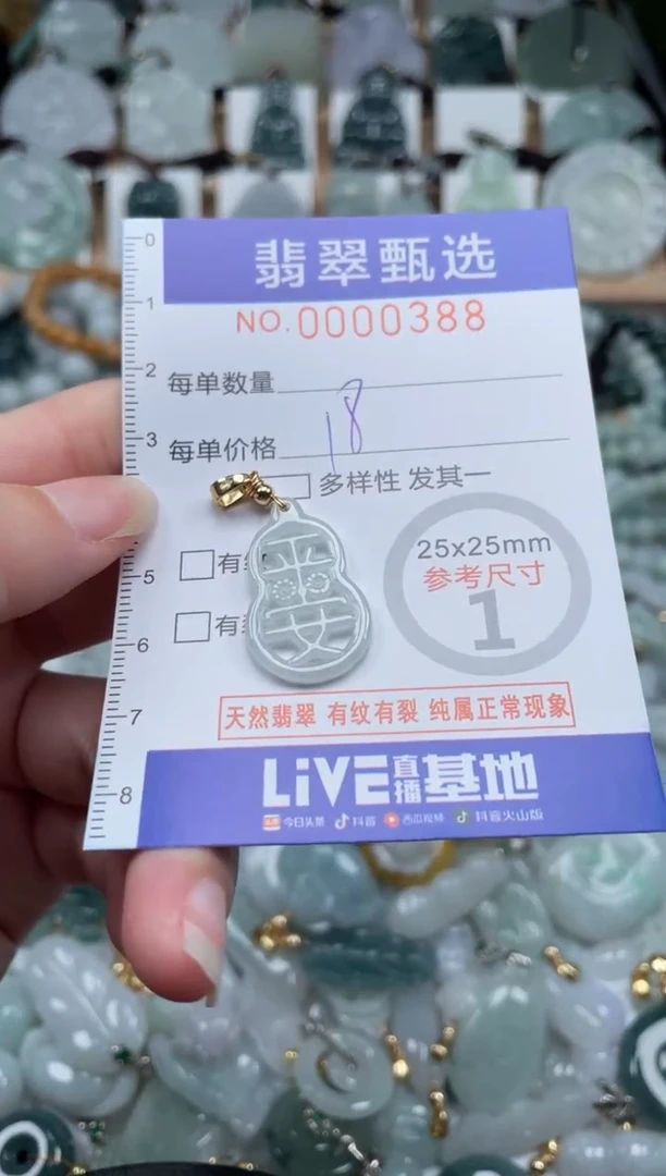 翡翠未镶嵌颈饰00..0388