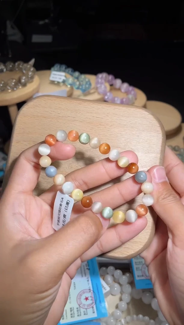 未镶嵌手链水晶60号多样性发一EE 7+