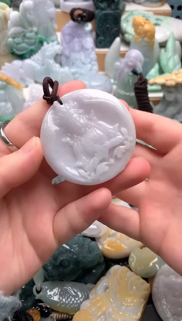 吊坠(不含链)未镶嵌翡翠1