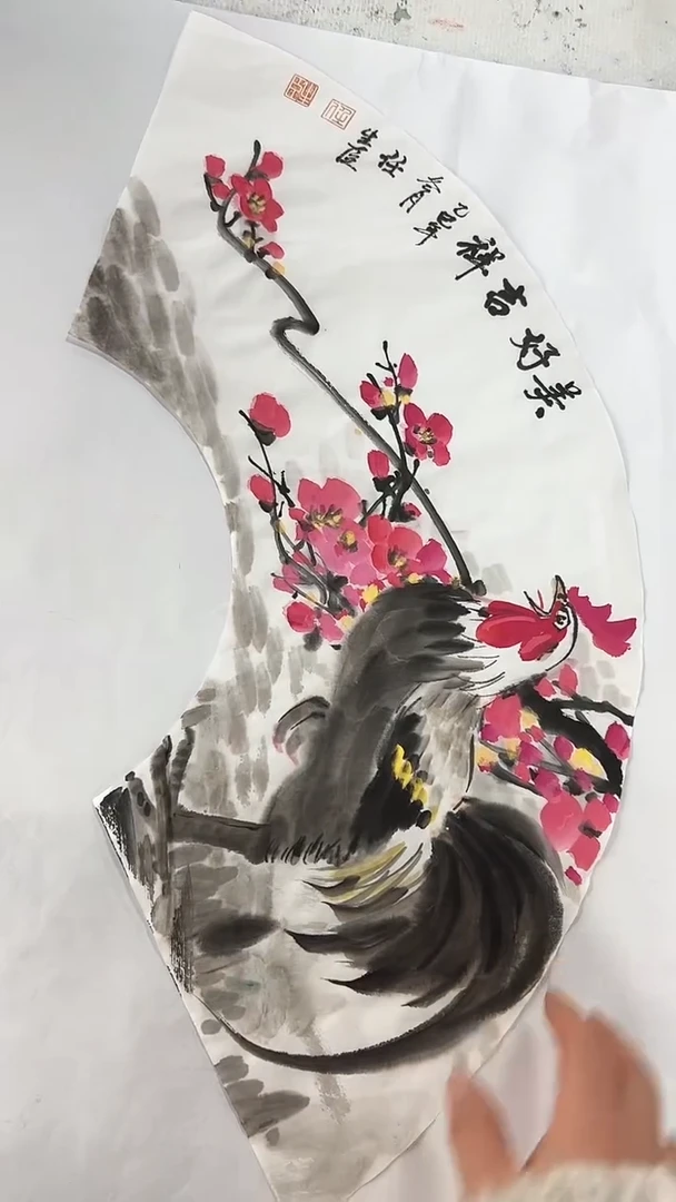 国画直播福利/国画/花鸟