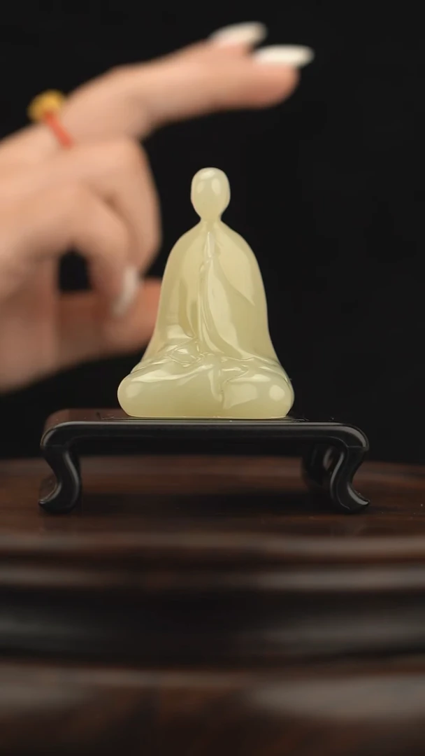 玉【无相佛】天然玉石摆件