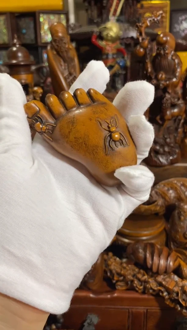 木小叶黄杨小件知足常乐