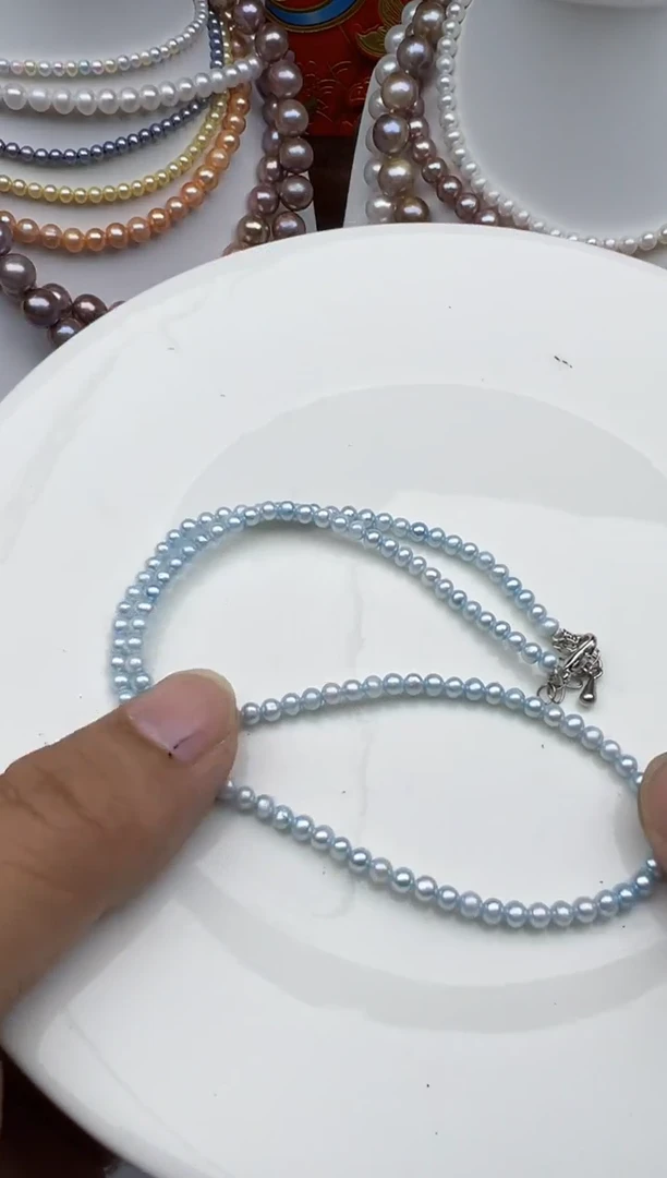 淡水珍珠未镶嵌颈饰1