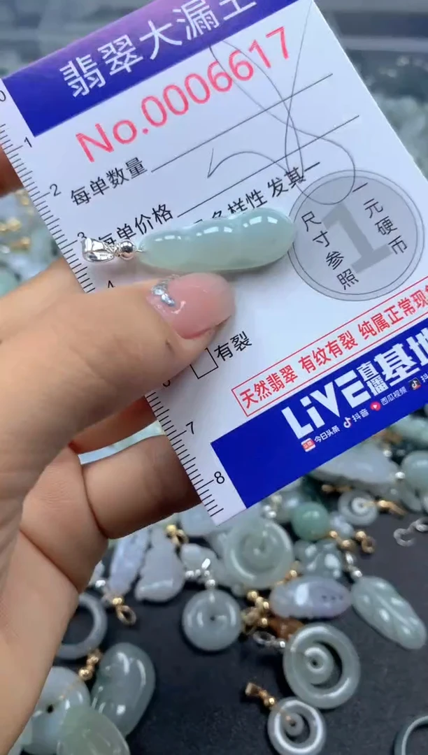颈饰未镶嵌翡翠6617