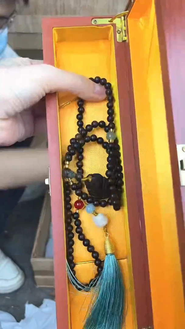 品茗文玩阁黄花梨项链链接@@SP212